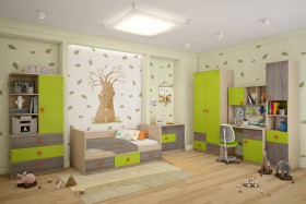 Детская комната Пуговка в Владимире - vladimir.katalogmebeli.com | фото