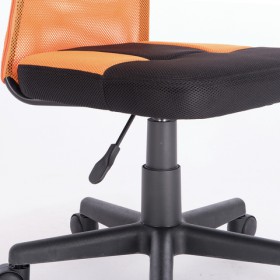 Кресло компактное BRABIX Smart MG-313 (черный, оранжевый) в Владимире - vladimir.katalogmebeli.com | фото 5