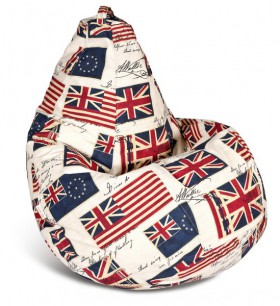 Кресло-мешок Британский Флаг в Владимире - vladimir.katalogmebeli.com | фото