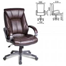 Кресло офисное BRABIX Maestro EX-506 (коричневый) в Владимире - vladimir.katalogmebeli.com | фото