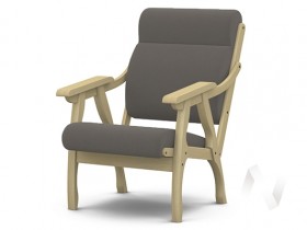 Кресло Вега-10 (бесцветный лак/ULTRA STONE) в Владимире - vladimir.katalogmebeli.com | фото