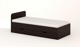 Кровать с ящиками 900 (Венге) в Владимире - vladimir.katalogmebeli.com | фото