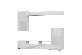 Мебель для гостиной МГС 4 (Белый/Белый глянец) в Владимире - vladimir.katalogmebeli.com | фото 7