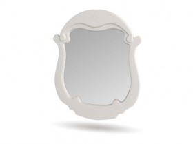 Зеркало настенное Мария (Белый глянец) в Владимире - vladimir.katalogmebeli.com | фото